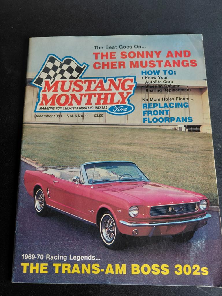 Mustang Monthly 1983 vol 6 no 11, Ophalen of Verzenden