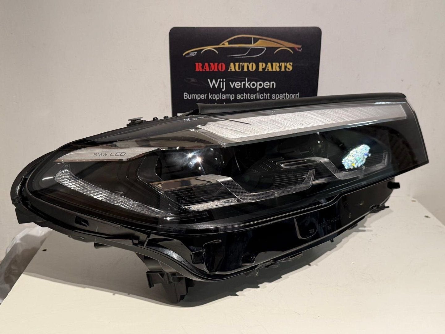KOPLAMP BMW 5 SERIE G30 G31 F9  LCI VOLL LED RECHTS BI 2020-, -, 3 mois de garantie, Utilisé, -