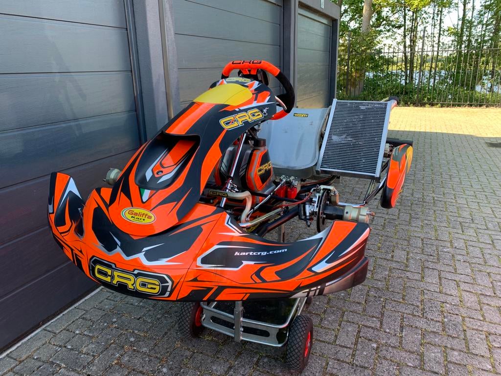 CRG Roadrebel rollend kz schakelchassis in topstaat, Sports & Fitness, Karting, Comme neuf, Enlèvement