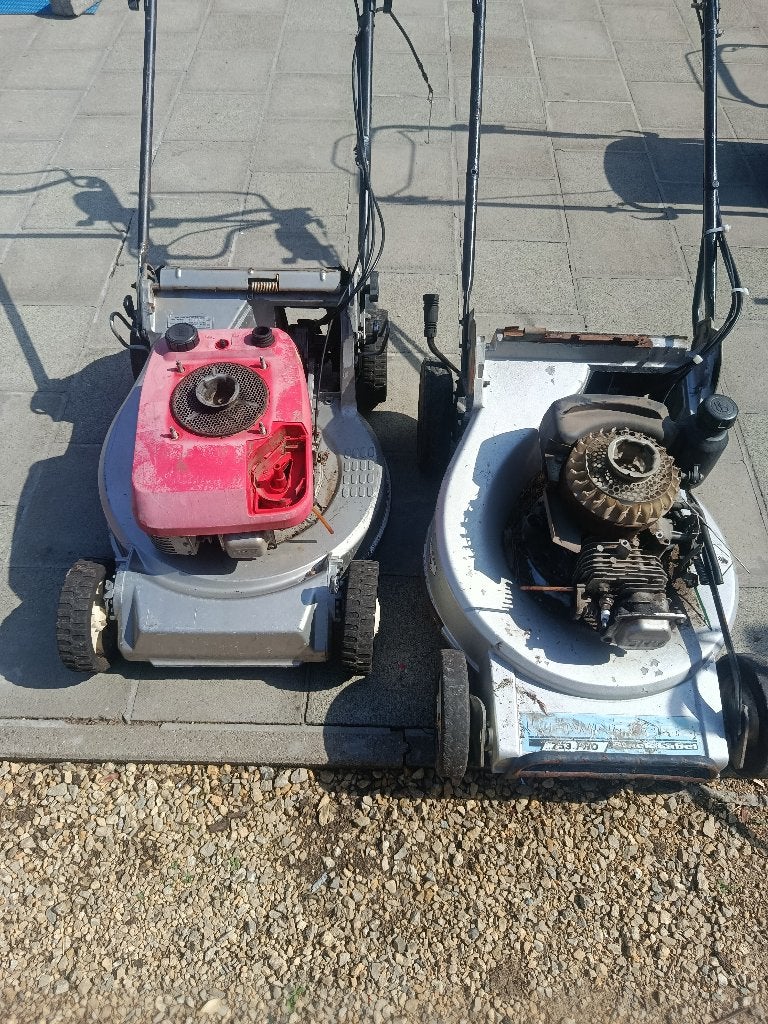 Châssis aluminium tondeuse, Tuin en Terras, Grasmaaiers, Ophalen, Cirkelmaaier, Gebruikt, Benzine-grasmaaier