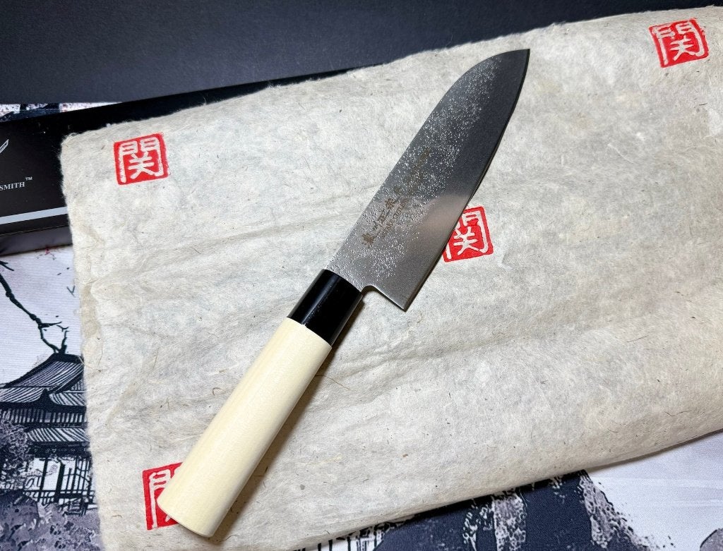 Satake SWORD SMITH - Couteau de cuisine - Santoku - Japon -, Articles professionnels, Enlèvement ou Envoi