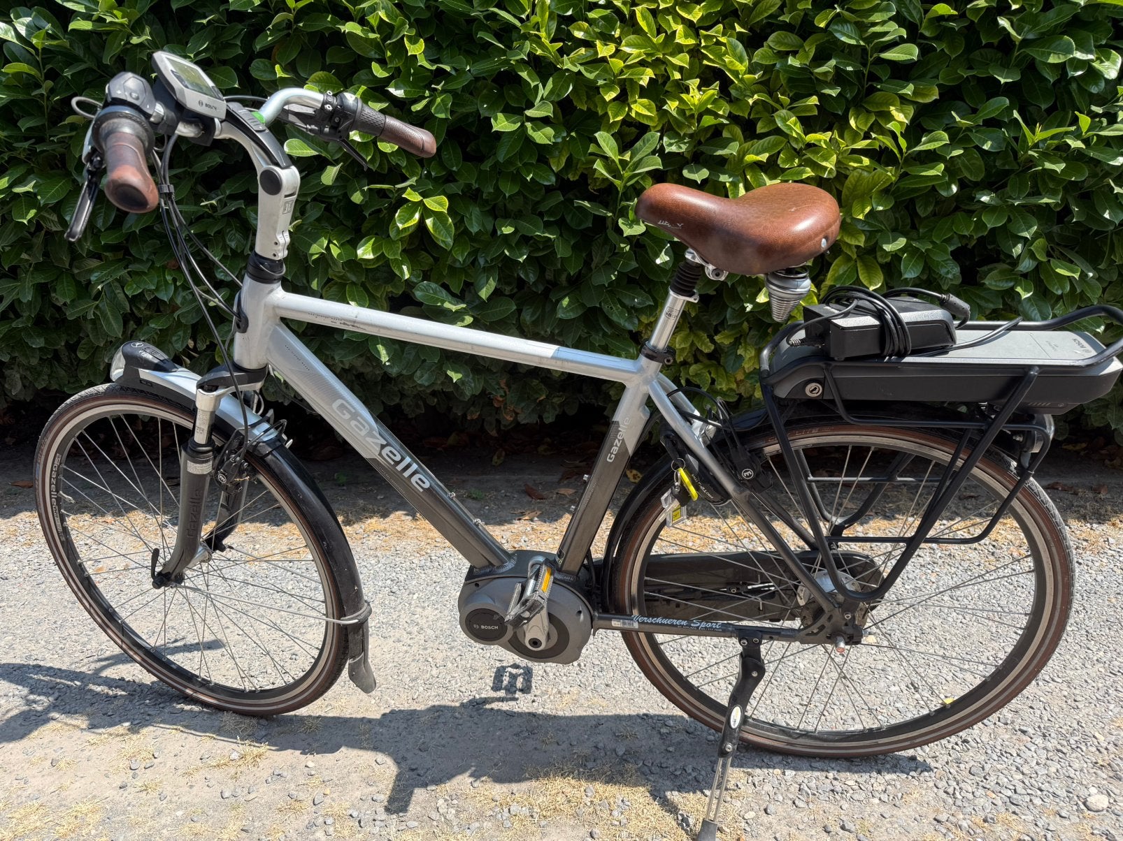 Gazelle elektrische fiets | Bosch-motor | Slechts 2508 km, Ophalen, Gebruikt, 51 tot 55 cm, 50 km per accu of meer