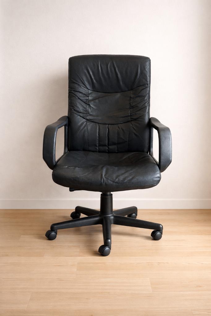 Gratis bureaustoel, Enlèvement, Utilisé, Noir, Chaise de bureau