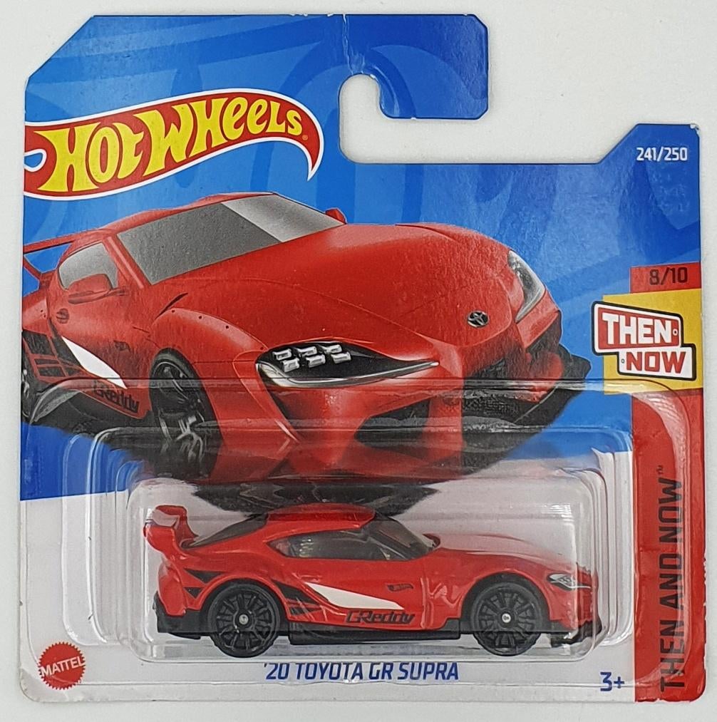 Hot Wheels - Then And Now - '20 Toyota GR Supra - HCT62, Neuf, Voiture, Mattel Inc., Supportemea@funko.com