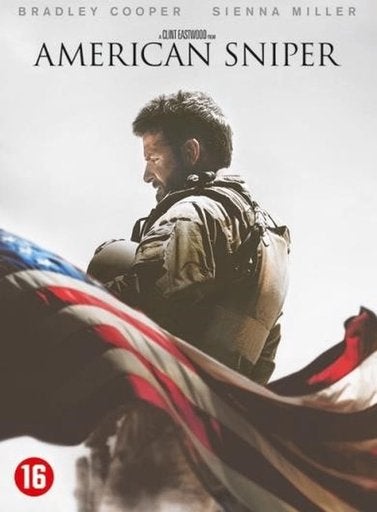 American Sniper (2014) Dvd Bradley Cooper, Engels, Gebruikt, Vanaf 16 jaar, Ophalen of Verzenden