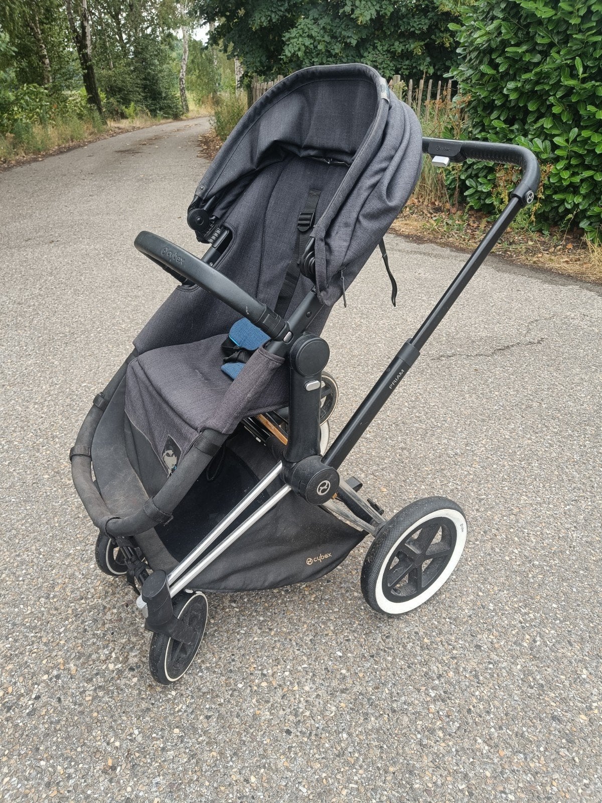 Cybex Priam Full option kinderwagen, Ophalen, Regenhoes