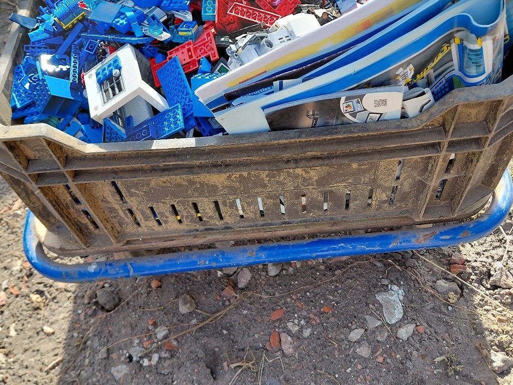 Lego grote kist vol, Ophalen, Lego, Accessoire, Zo goed als nieuw