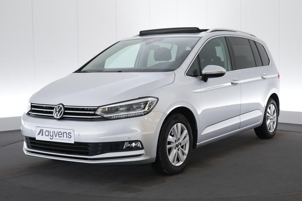 (2BSR689) VOLKSWAGEN TOURAN, Auto's, 118 g/km, Monovolume, Gebruikt, Alcantara