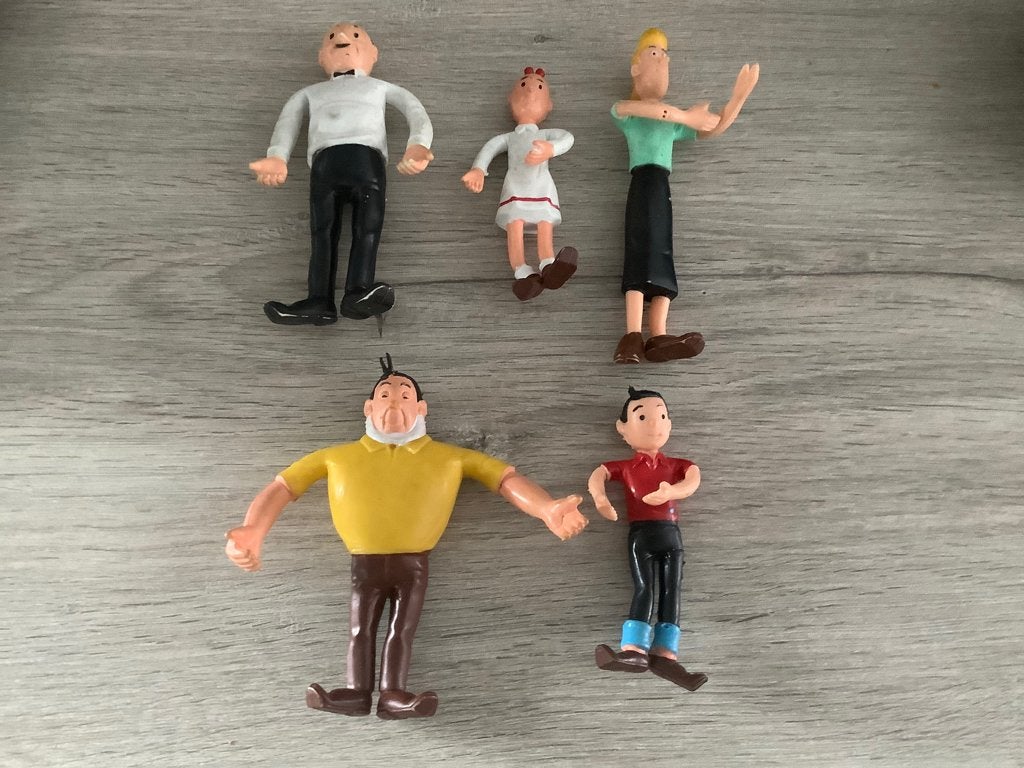 Suske en Wiske verschillende vintage characters (9-11 cm), Verzamelen, Stripfiguren, Ophalen of Verzenden, Suske en Wiske, Gebruikt
