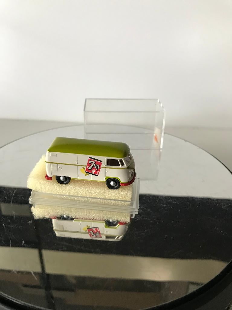 VOLKSWAGEN - VW T1 - 7UP - BREKINA - 1:87, Hobby en Vrije tijd, Verzenden, Nieuw, Bus of Vrachtwagen, Brekina