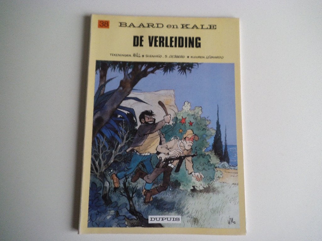 Baard en Kale 38 De verleiding ED 1989, Eén stripboek, Ophalen of Verzenden, Gelezen