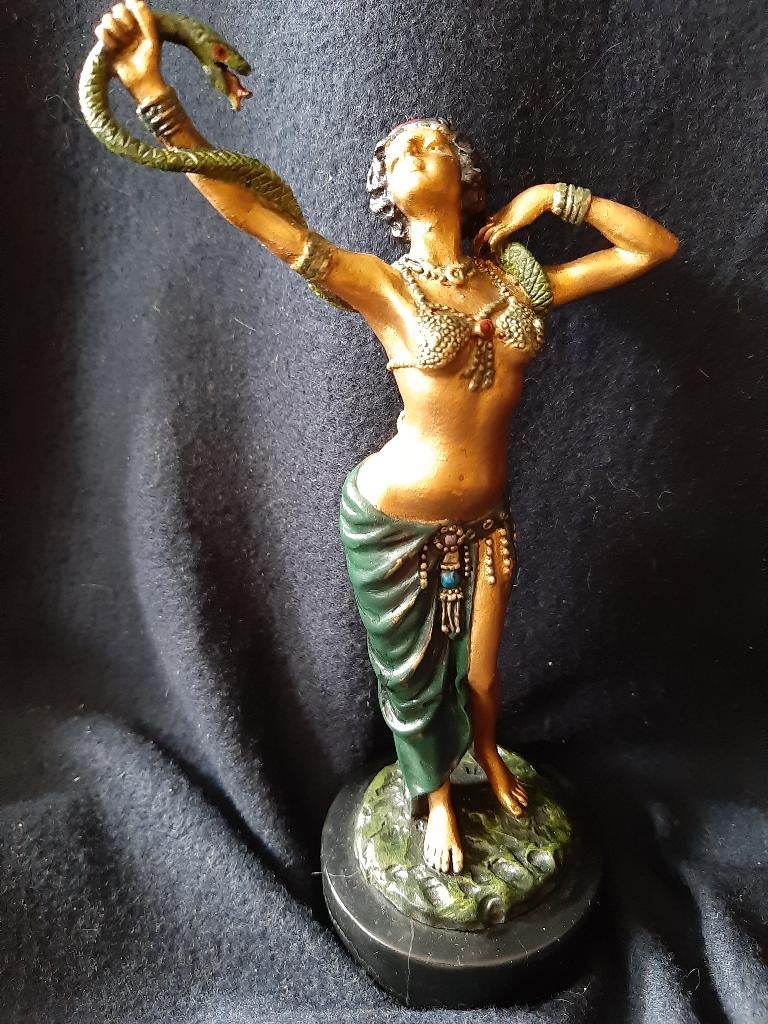 Statuette de Jeune danseuse en bronze, Antiquités & Art, Antiquités | Bronze & Cuivre, Bronze, Enlèvement ou Envoi