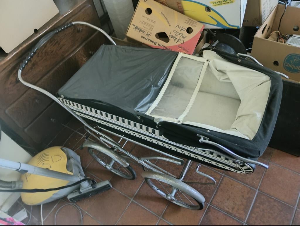 Vintage kinderwagen, Kinderen en Baby's, Ophalen, Kinderwagen