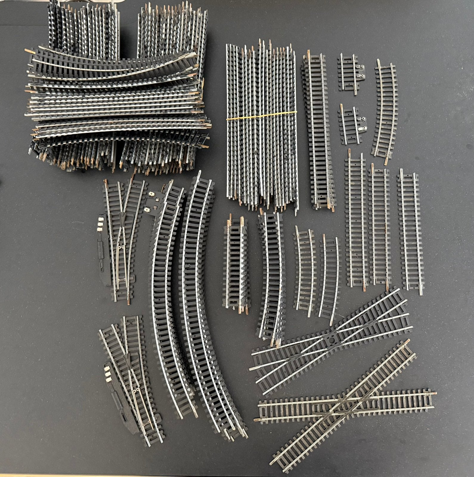 114 Lima rails (mix), Hobby en Vrije tijd, Ophalen of Verzenden, Gebruikt, Rails, Lima