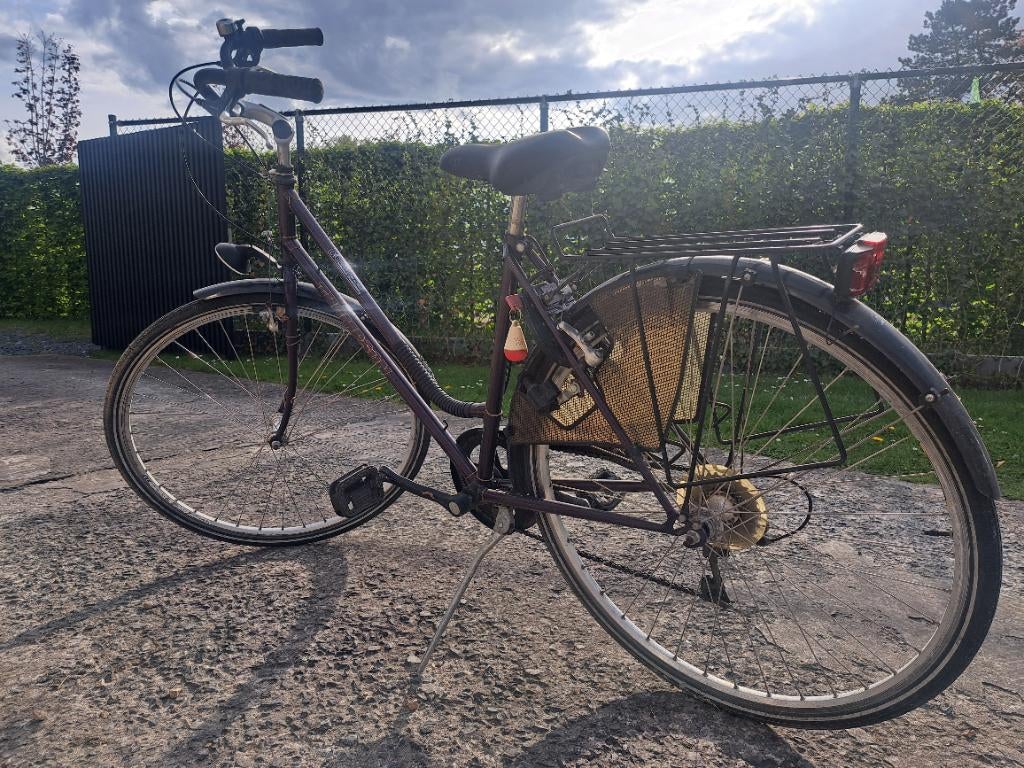 Damesfiets Thompson, Ophalen