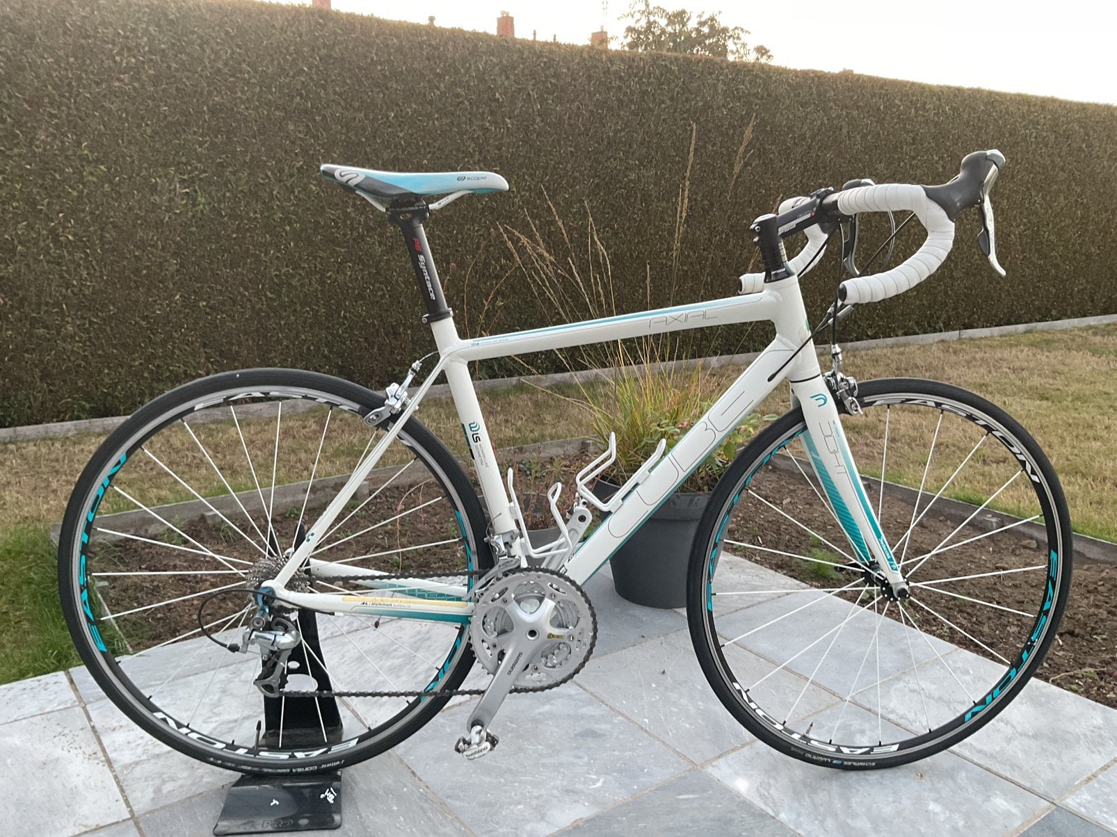 Cube dames racefiets  meisjes koersfiets mt 56, Fietsen en Brommers, Ophalen, 28 inch, Velgrem, Aluminium