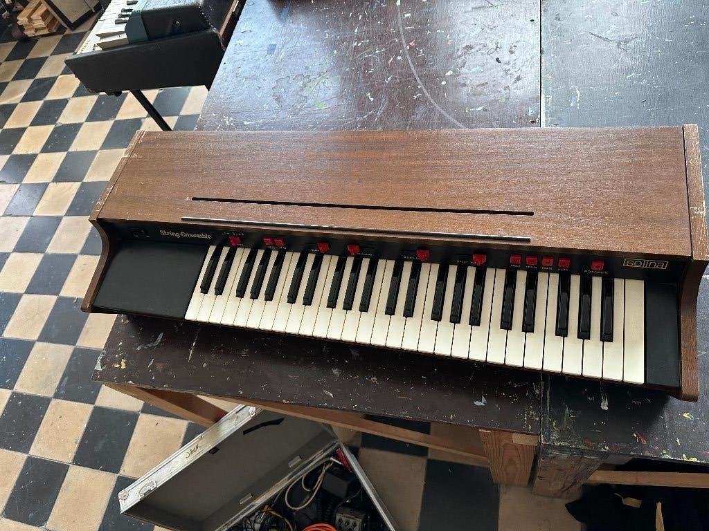 Solina String ensemble, mark 3, Muziek en Instrumenten, Ophalen, Gebruikt, 49 toetsen, Overige merken