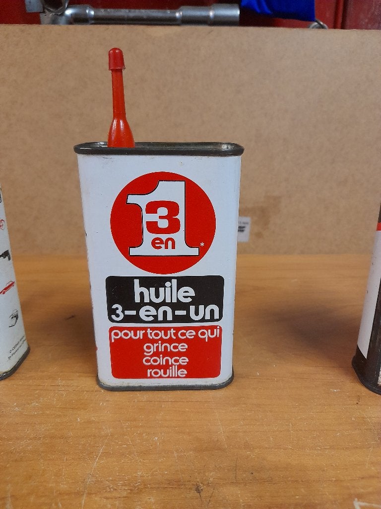 ancienne burette huile vide 3 en un, Enlèvement ou Envoi, Utilisé, Autres types