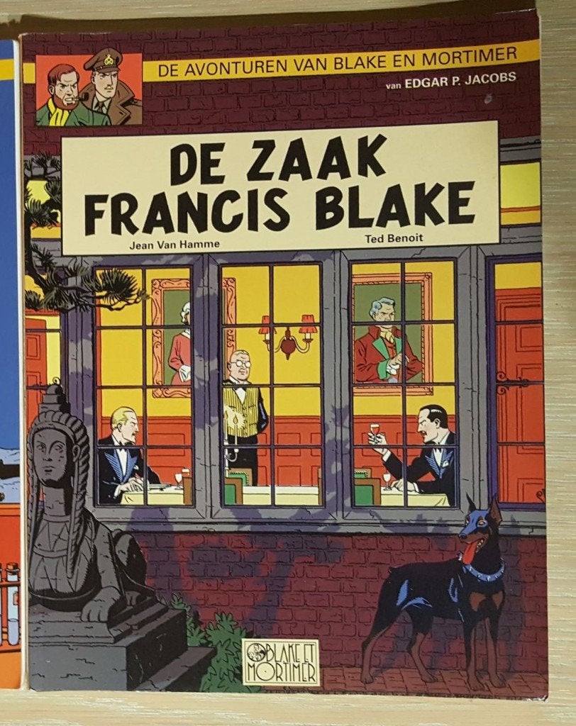 Blake en Mortimer 13: De zaak Francis Blake - 1e druk (1996), Boeken, Stripverhalen, Gelezen, Eén stripboek, Ophalen of Verzenden