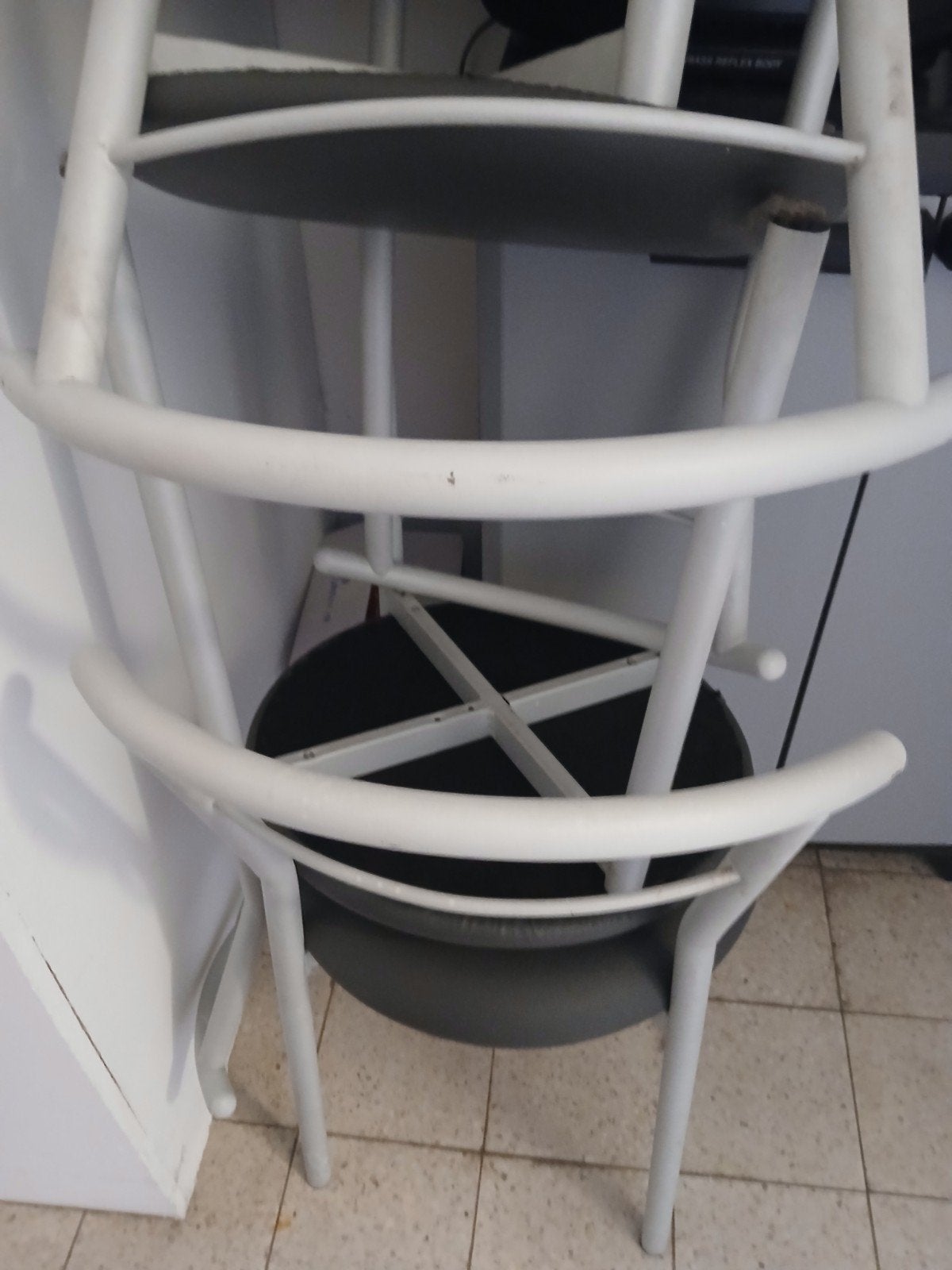 4x grijze stoelen, Enlèvement, Comme neuf