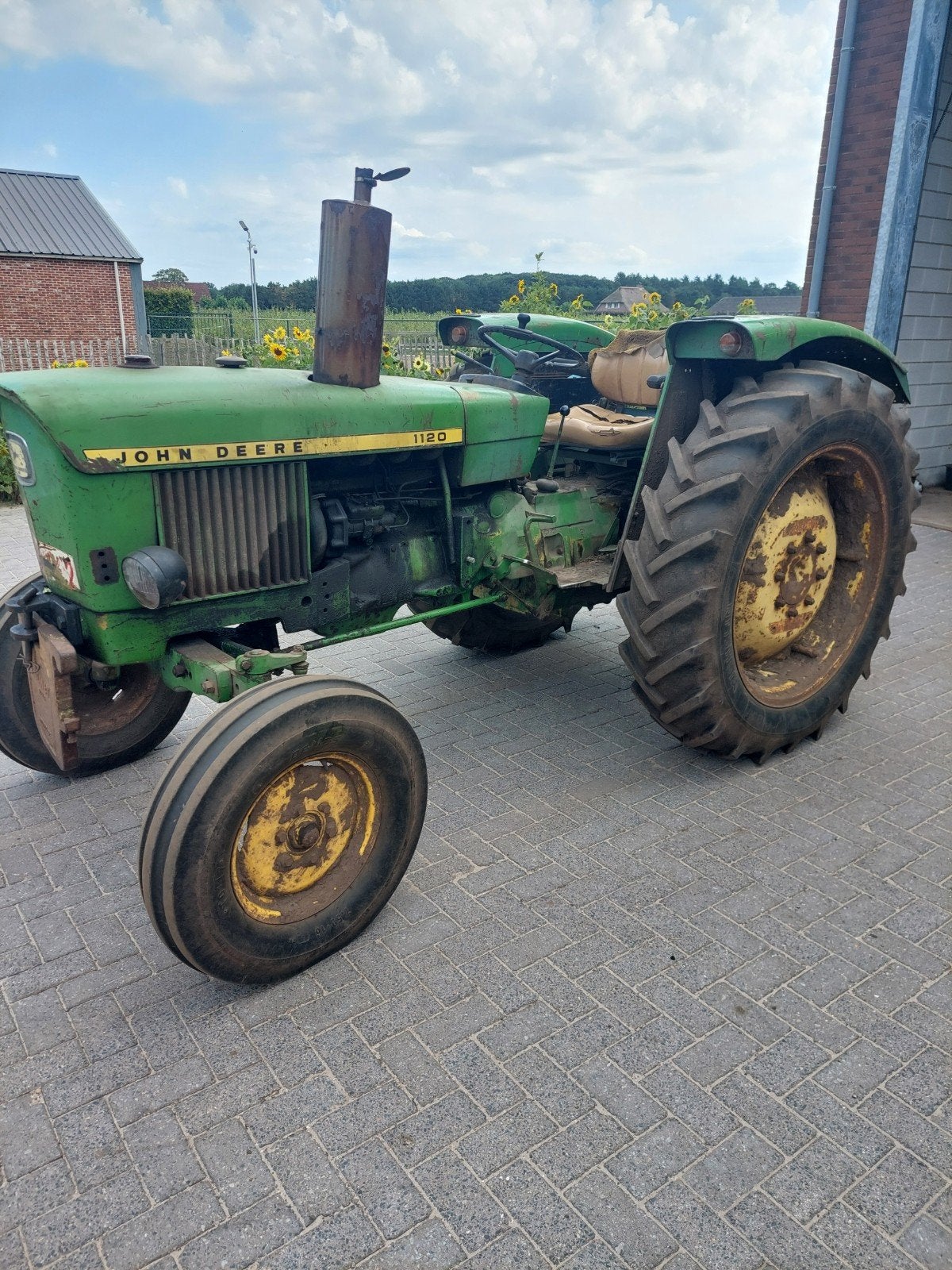 John deere 1120, Ophalen, John Deere