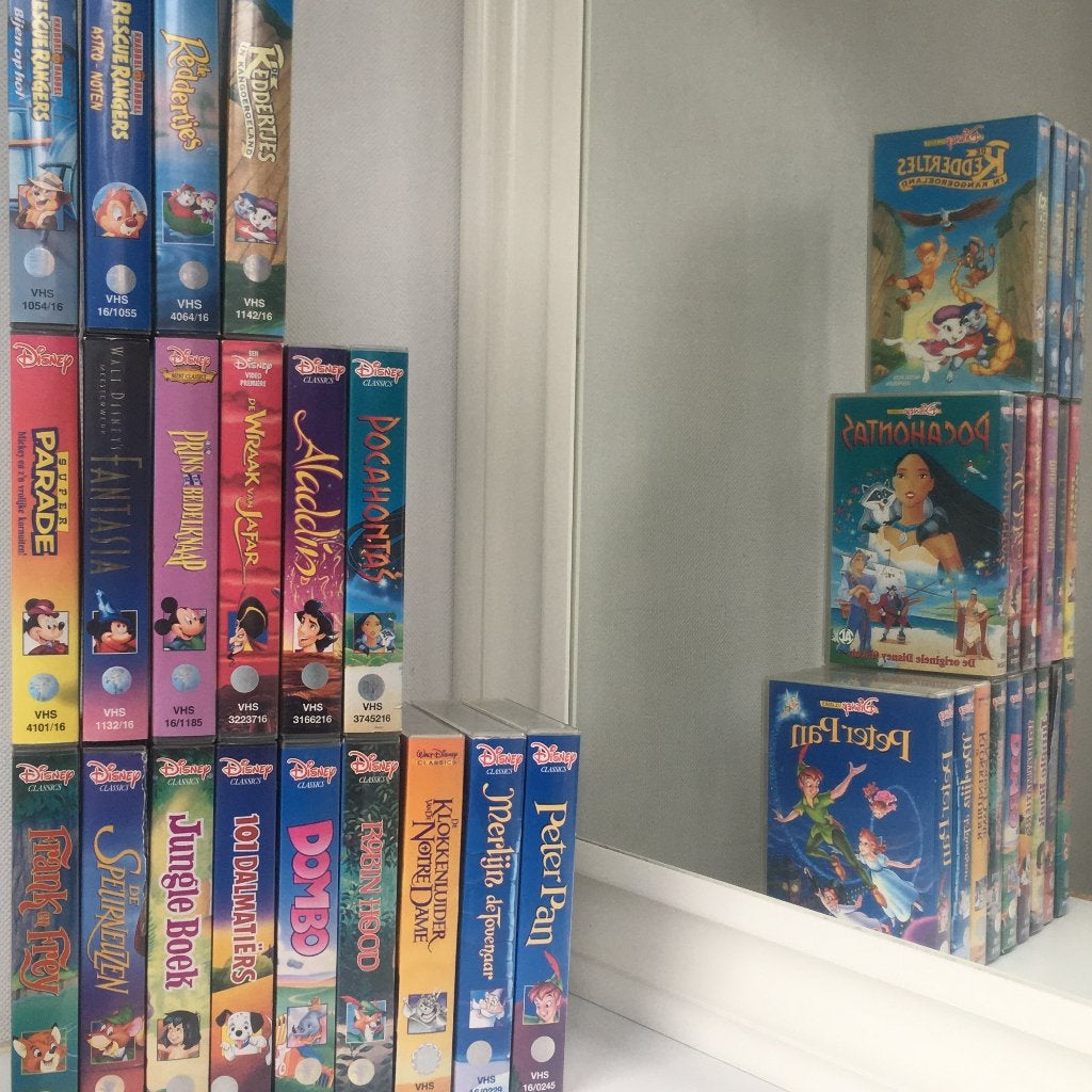 VHS DISNEY films en tekenfilms, Cd's en Dvd's, Nederlands ondertiteld, Gebruikt, Ophalen of Verzenden, VHS