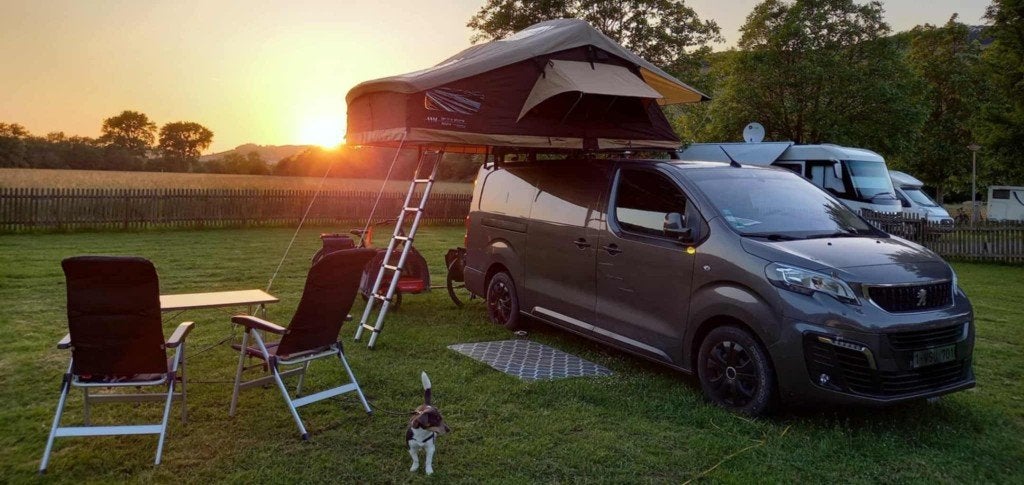 Tente de toit, Caravanes & Camping, Tentes, Enlèvement, Comme neuf, Jusqu'à 3
