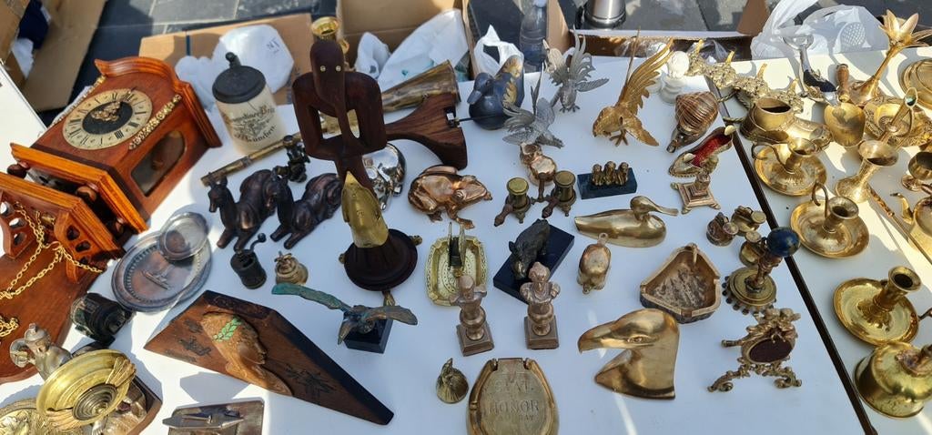 Plus de 200 beaux objets collectés à vendre ensemble, Enlèvement, Cuivre