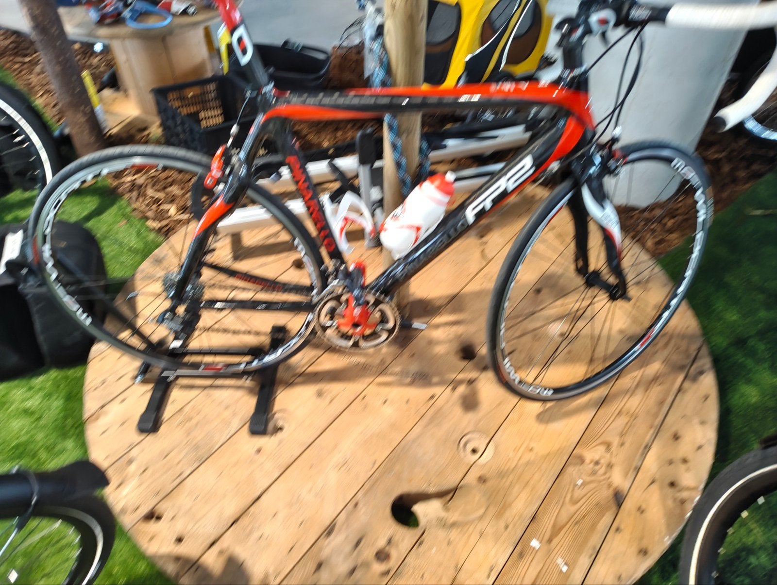 Pinarello FP2 Carbon Racefiets, Fietsen en Brommers, Fietsen | Racefietsen, 28 inch, Carbon, Velgrem, 15 tot 20 versnellingen