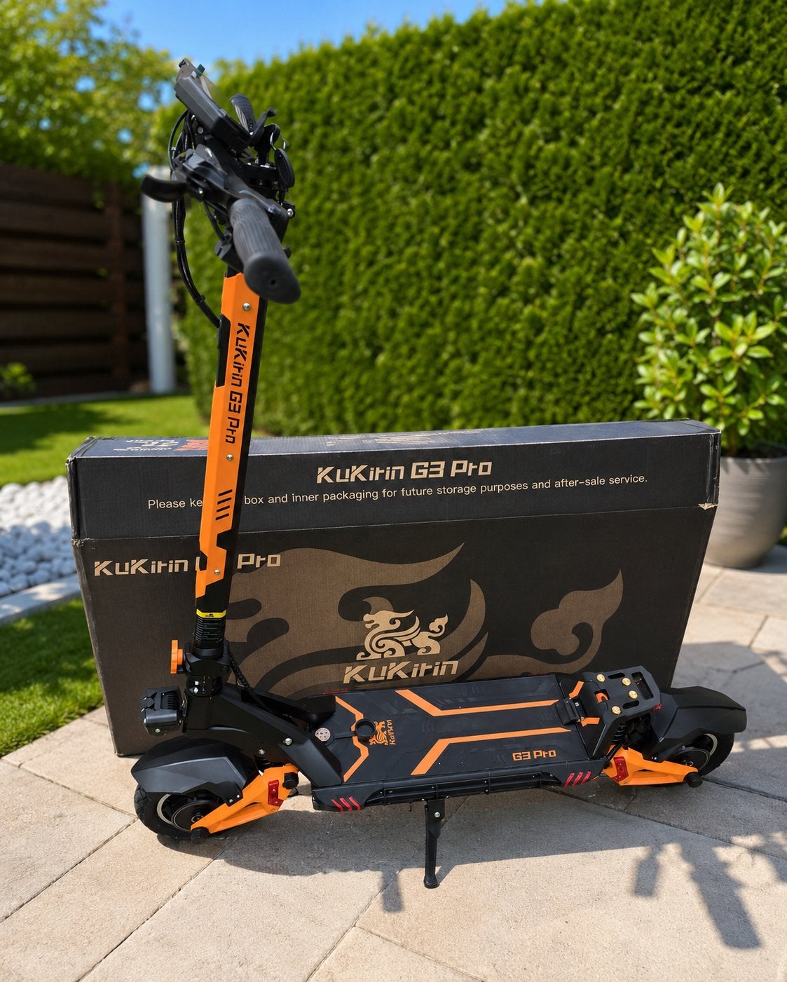 Trottinette électrique kukirin g3 pro, Enlèvement, Comme neuf