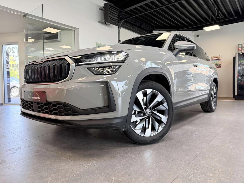 Skoda Kodiaq Kodiaq 1.5 TSI MHEV Selection 7pl. DSG, Autos, Skoda, Argent ou Gris, 110 kW, 7 places, Noir