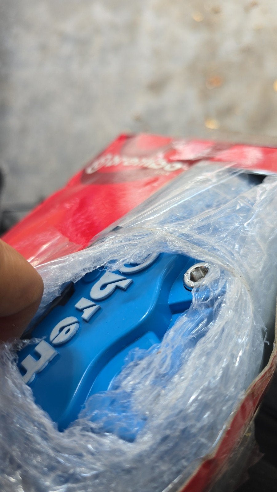 étrier de frein brembo, Enlèvement