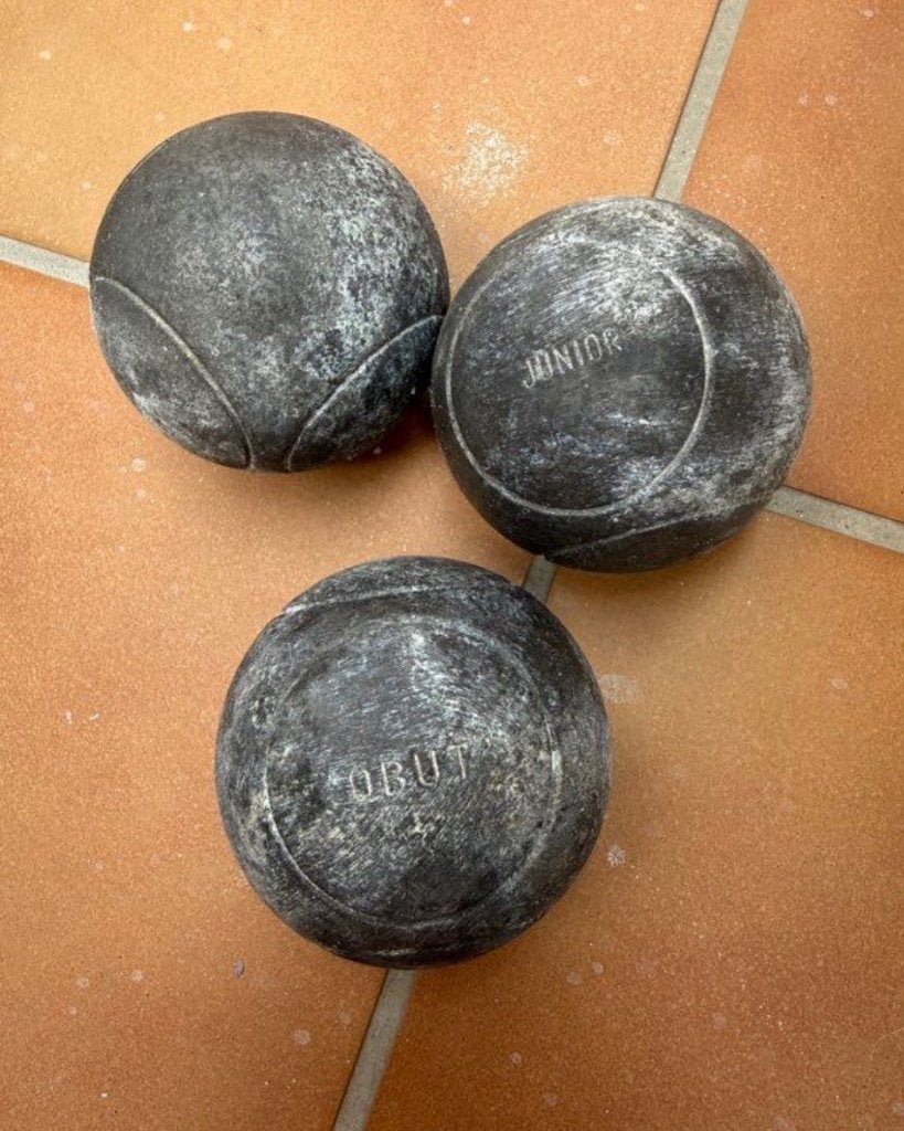 Boules de pétanque junior, Enlèvement, Utilisé