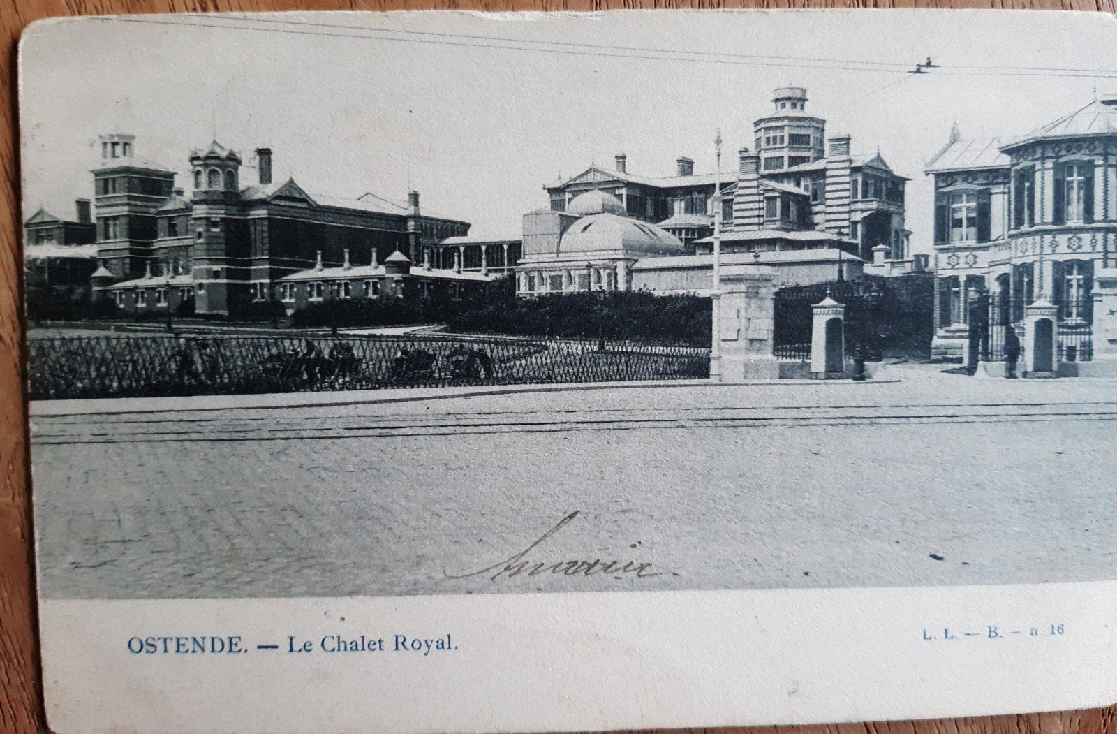 OOSTENDE OSTENDE CHALET ROYAL digue, Ophalen of Verzenden