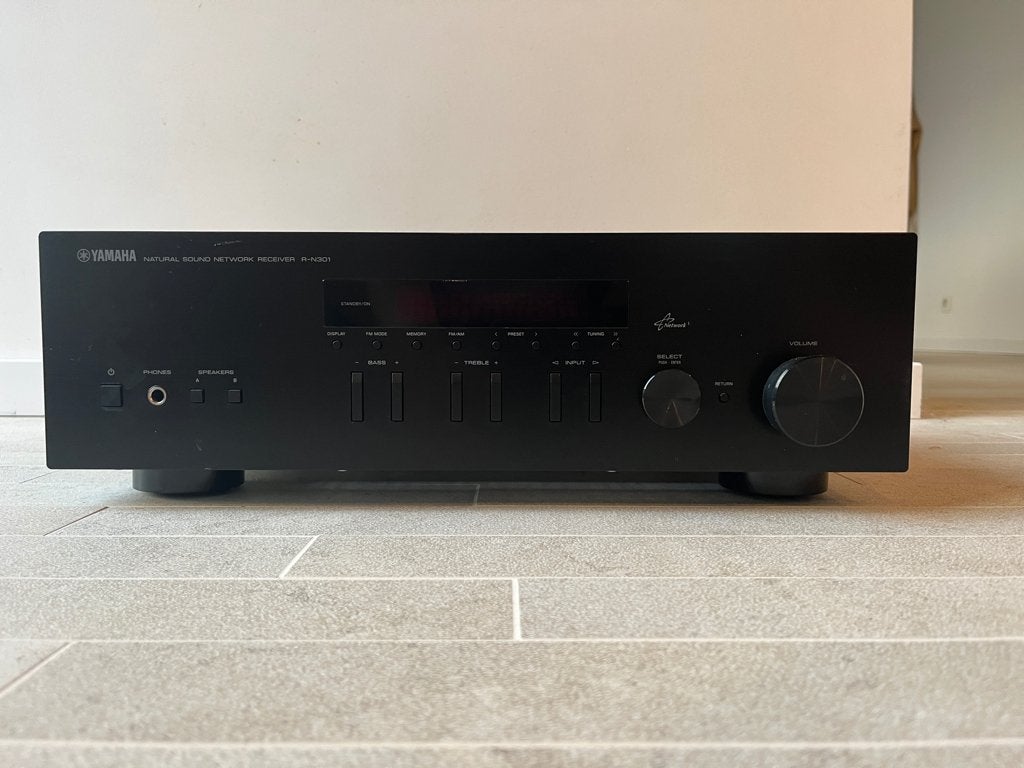 Yamaha R-N301 Zwart, Audio, Tv en Foto, Ophalen, Yamaha, Zo goed als nieuw, 120 watt of meer
