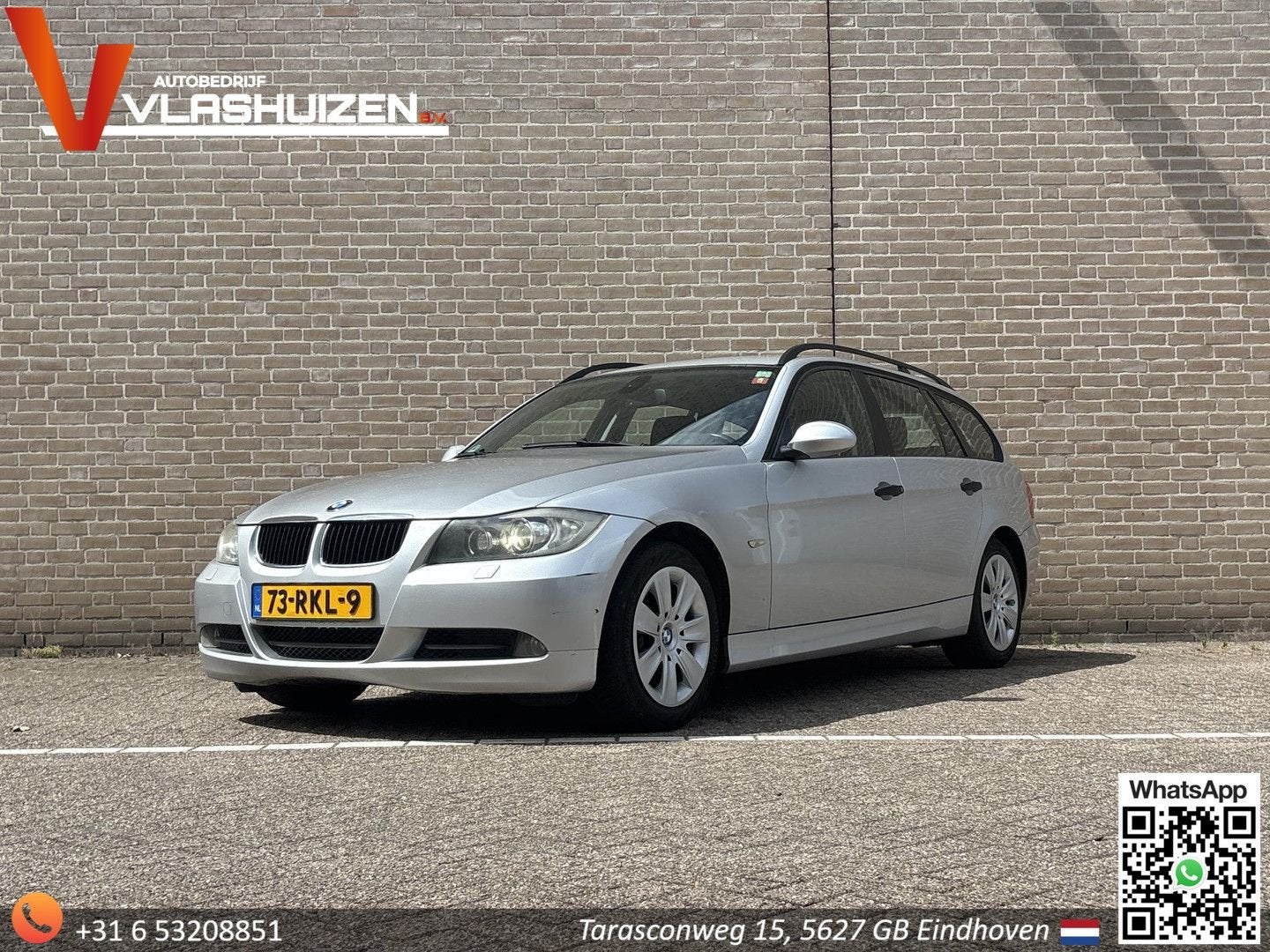 BMW 320 3-serie Touring 320i | € 1.299,- NETTO! | Climate |, Auto's, BMW, Zwart, Bedrijf, Zilver of Grijs, 182 g/km
