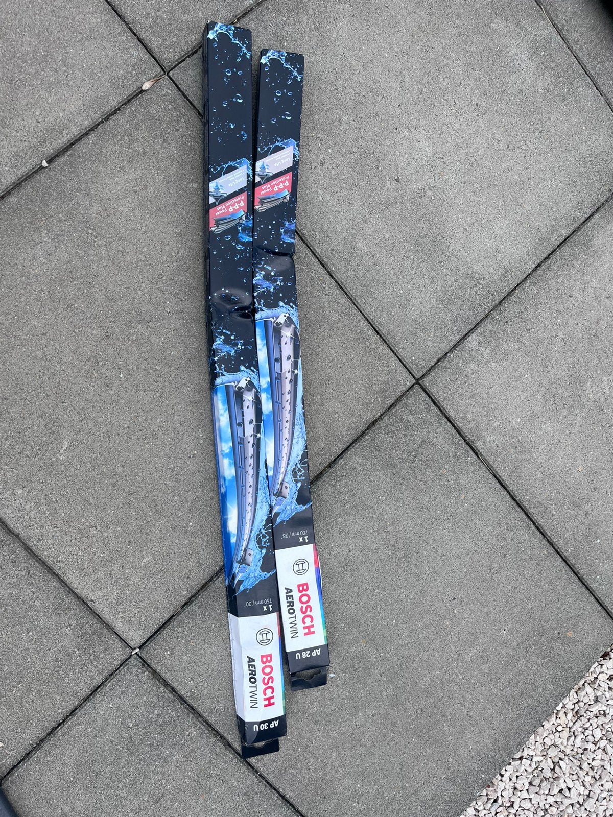 Bosch Aerotwin ruitenwissers AP30U & AP28U – nieuw, Enlèvement