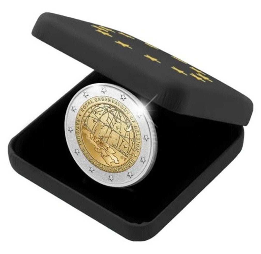 België 2026 - 2euro Reverse Proof - Koninklijke Sterrenwacht, Postzegels en Munten, Ophalen of Verzenden, België