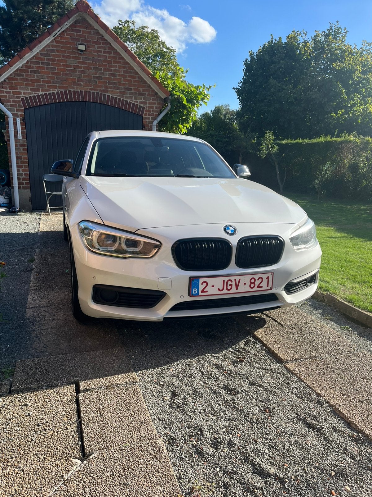 BMW 1.18i bj 2018, Auto's, BMW, 1 Reeks, Wit, Handgeschakeld, Particulier