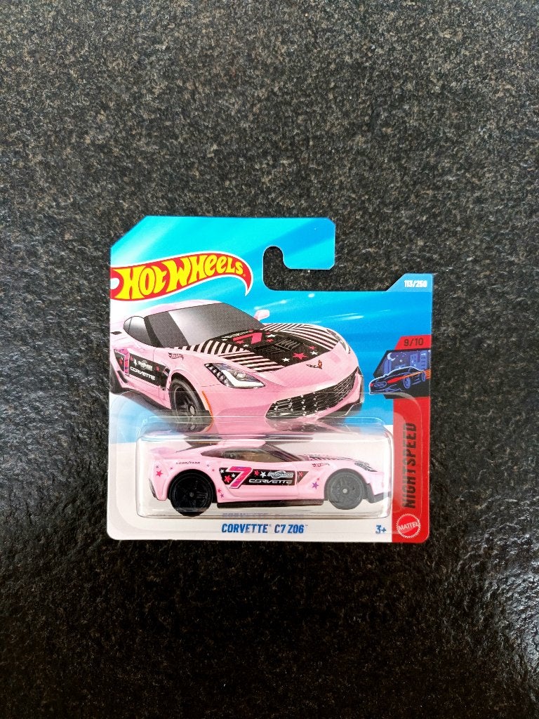 Hot Wheels - Corvette C7 Z06, Envoi, Neuf, Voiture