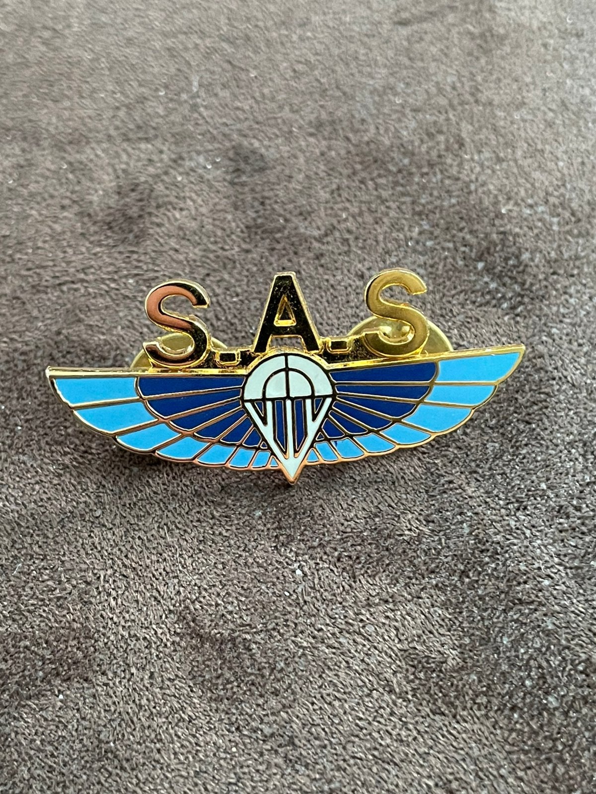 Broche SAS (4,5 cm), Collections, Objets militaires | Général, Enlèvement ou Envoi, Armée de terre, Emblème ou Badge