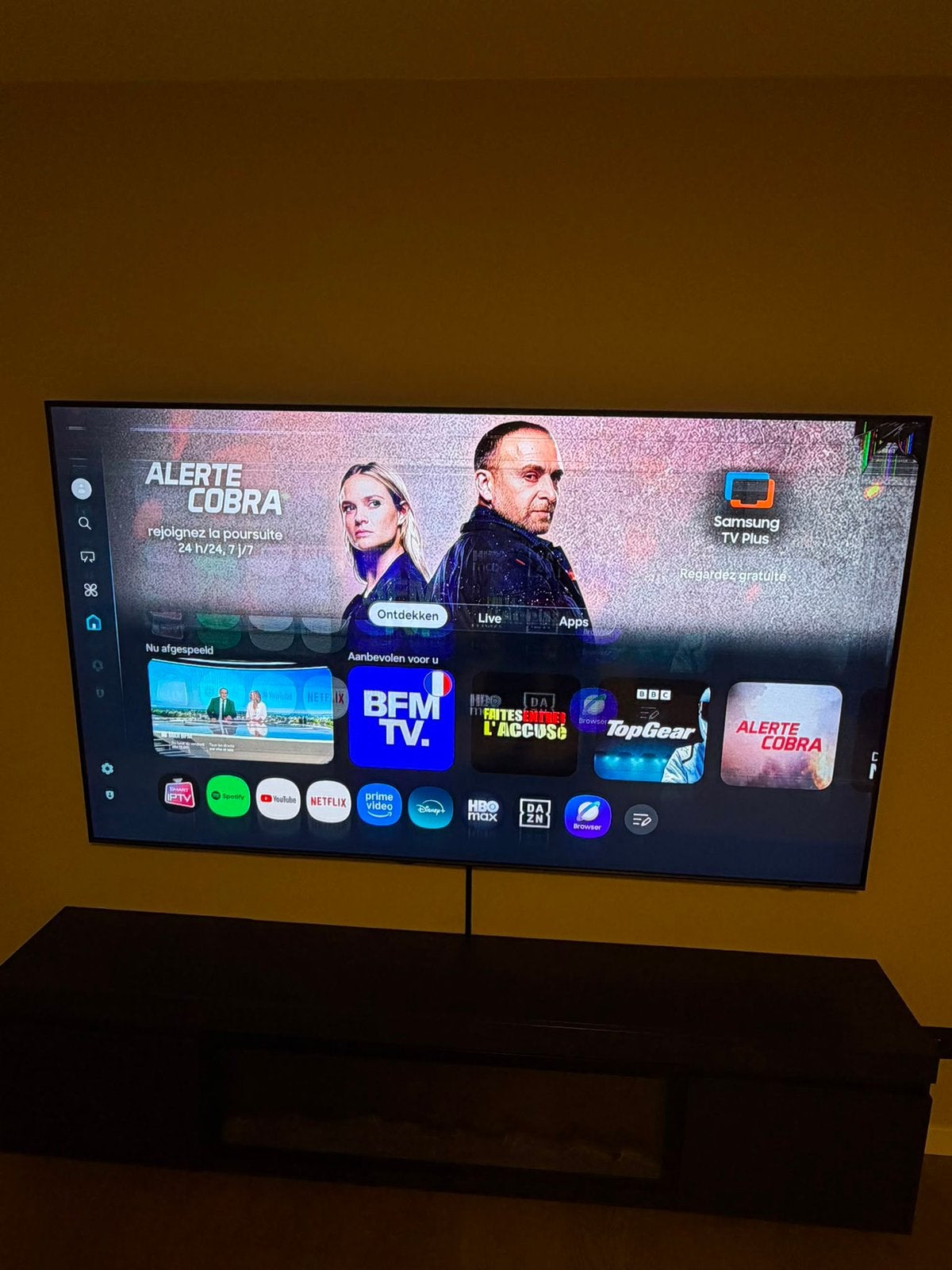 Téléviseur Samsung 85 pouces neuf *cassé*, TV, Hi-fi & Vidéo, Télévisions, QLED, Enlèvement ou Envoi, 50 Hz, Ne fonctionne pas
