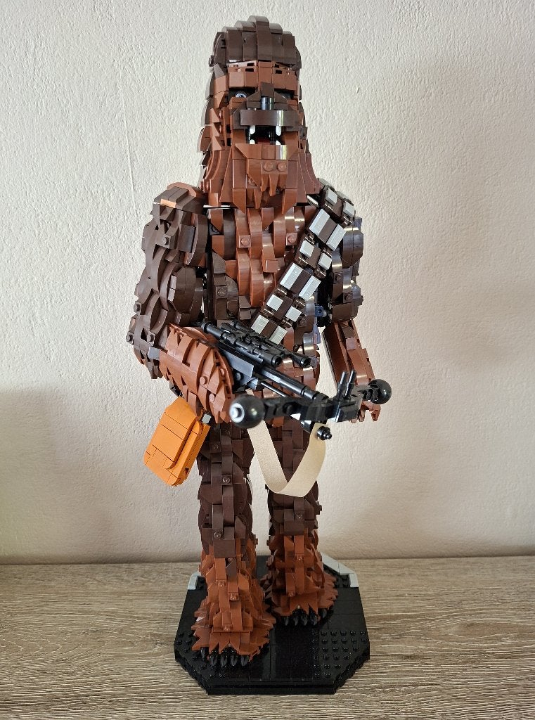 Lego set 75371 Star Wars Chewbacca, Ophalen of Verzenden, Gebruikt, Beeldje of Buste