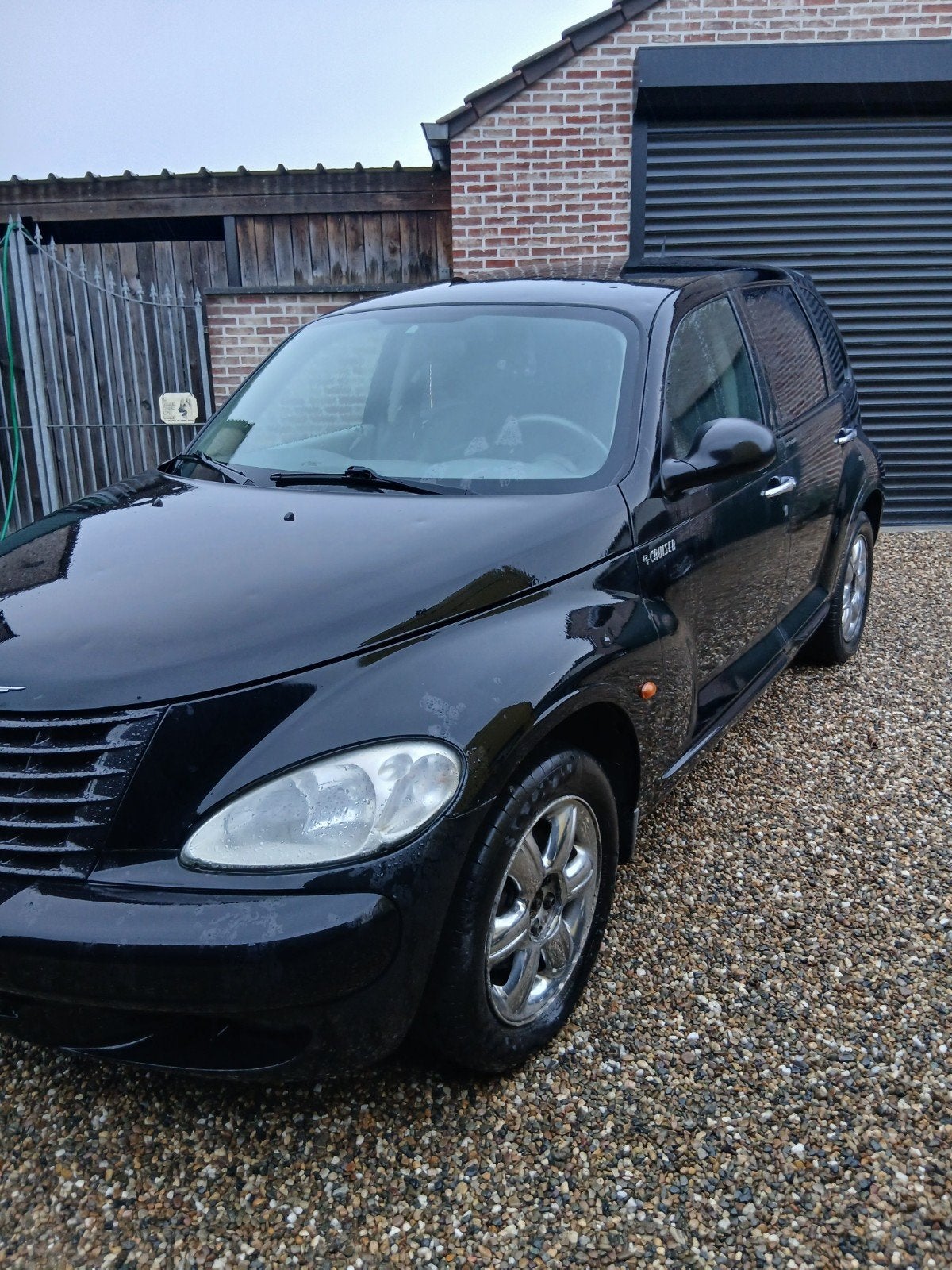 zeer mooie chrysler pt cruiser 2.2 crd Bj 2005 198.600 km, Auto's, Voorwielaandrijving, Zwart, Leder, Diesel