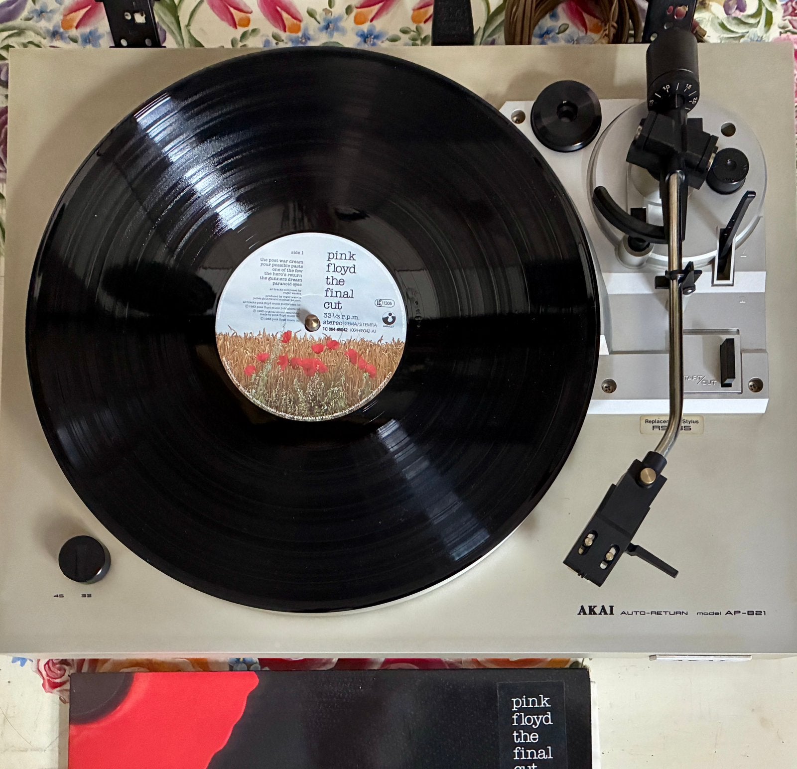 AKAI AP-B21 — Japanse vintage draaitafel, Audio, Tv en Foto, Platenspelers, Automatisch, Ophalen of Verzenden, Zo goed als nieuw