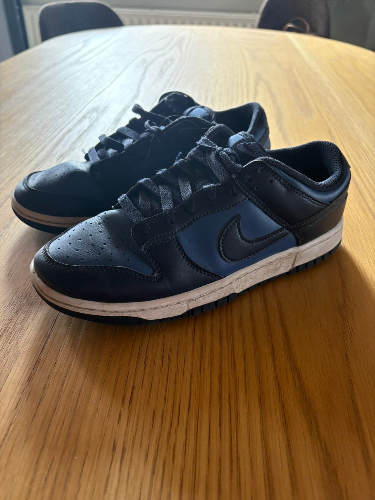 Nike Dunk Low Blauw/Zwart – Maat 41, Vêtements | Hommes, Chaussures, Enlèvement, Porté, Bleu, Baskets