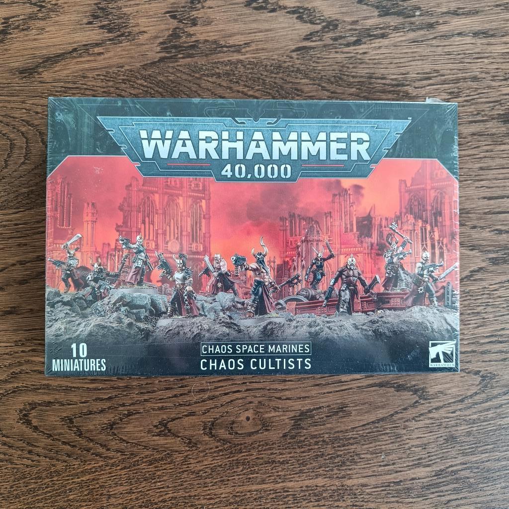 Warhammer 40k CSM Chaos Cultists, Hobby en Vrije tijd, Ophalen, Nieuw, Warhammer, Figuurtje(s)