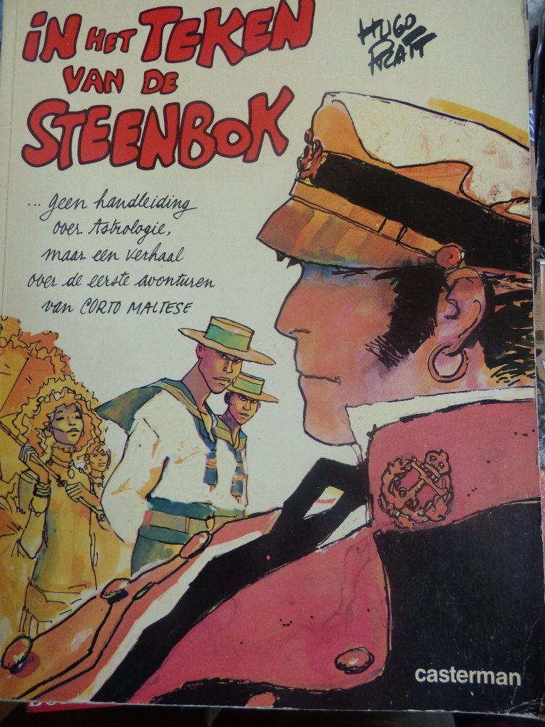 in hete teken van de steenbok ,   van en door hugo pratt, Ophalen of Verzenden