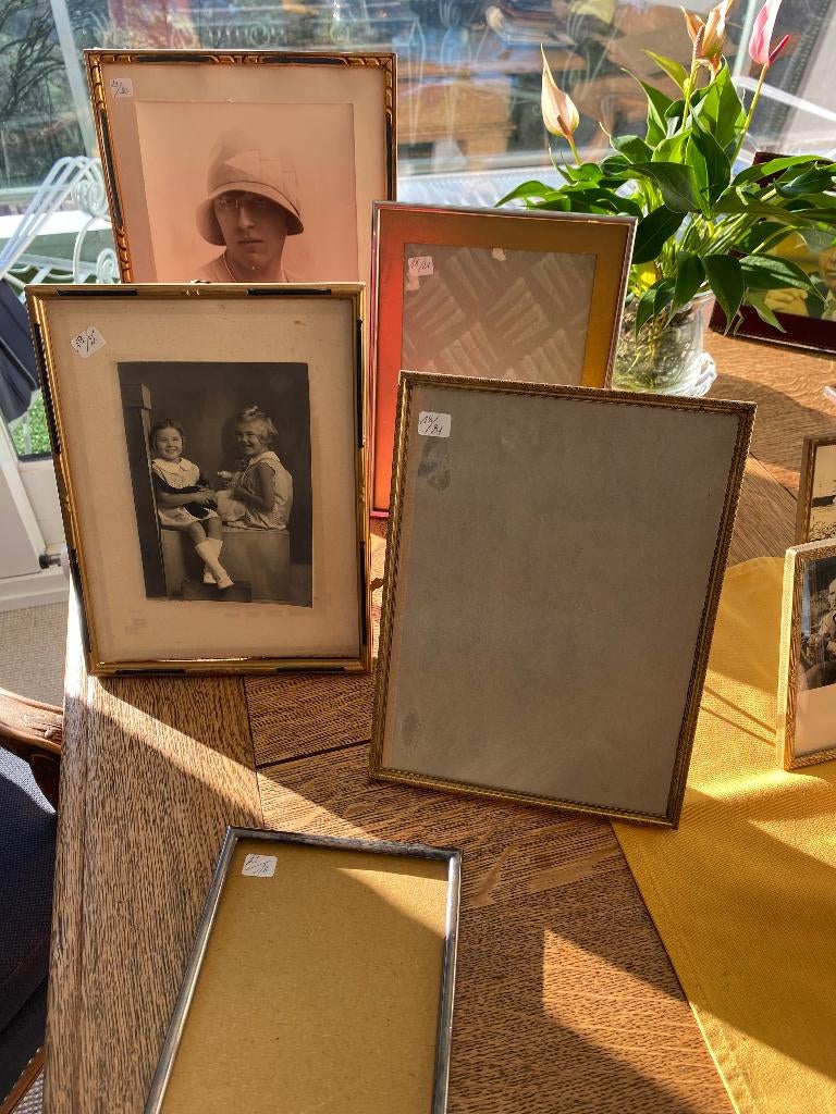 anciens cadres photos dans leur jus ., Envoi, Utilisé