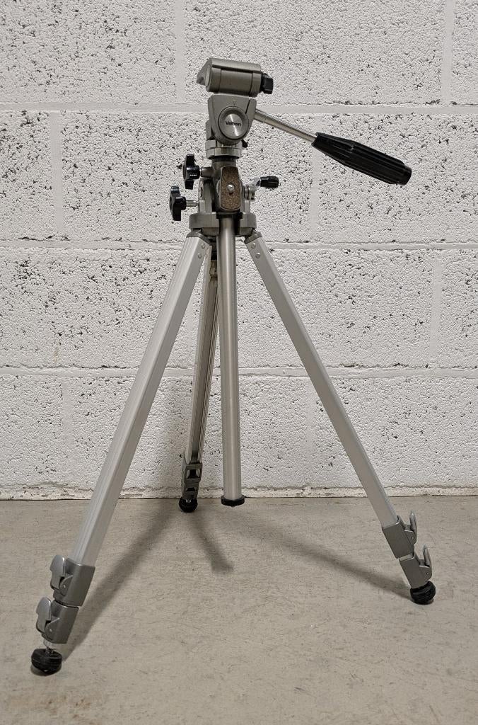 De Velbon VS-3 tripod, Gebruikt, 150 tot 175 cm, Met balhoofd, Ophalen of Verzenden